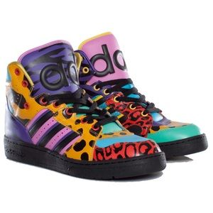Limited Ed Jeremy Scott/Adidas MultiColor Sneakers